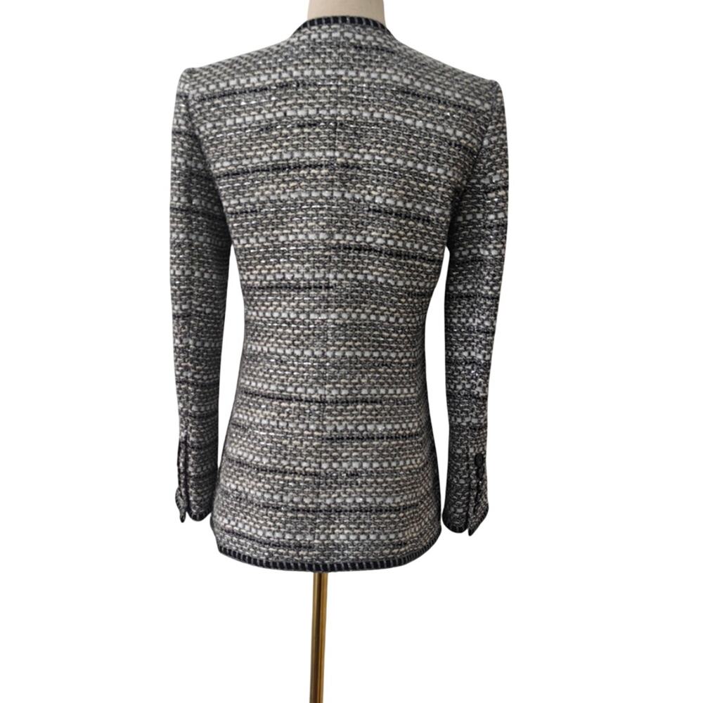 Veronica Beard Alessia Tailored Tweed Jacket 10 - Picture 6 of 12